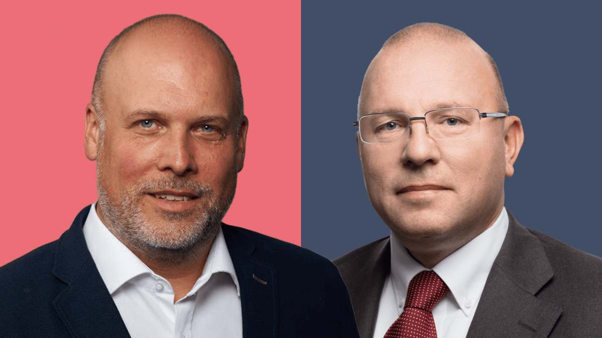 Philipp Eder von der Allianz und Rechtsanwalt Dr. Fabian Widder