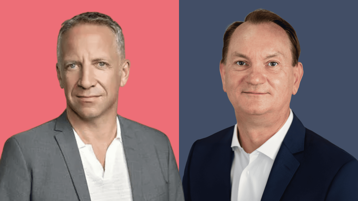 Norbert Porazik, Geschäftsführer der Fonds Finanz, und Guntram Schloß, Vorstandsvorsitzender der Apella AG