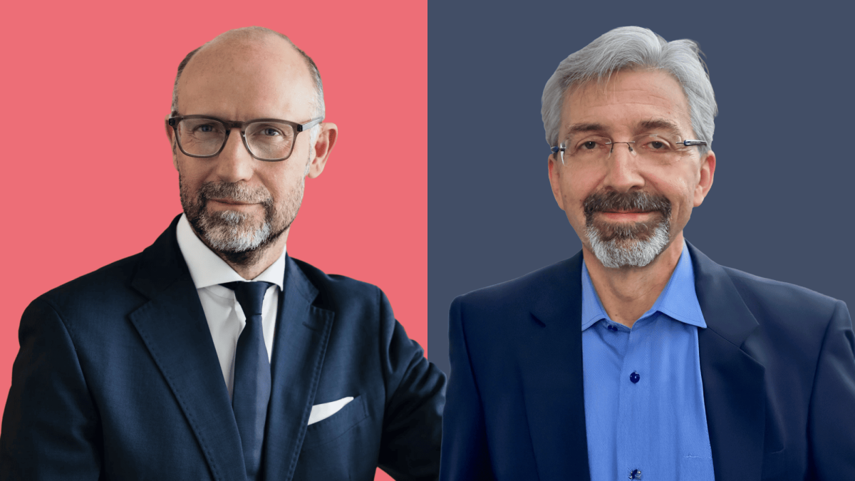 Mario Schüttauf, Geschäftsführer Commerz Real Investmentgesellschaft, und Fachjournalist Stefan Loipfinger