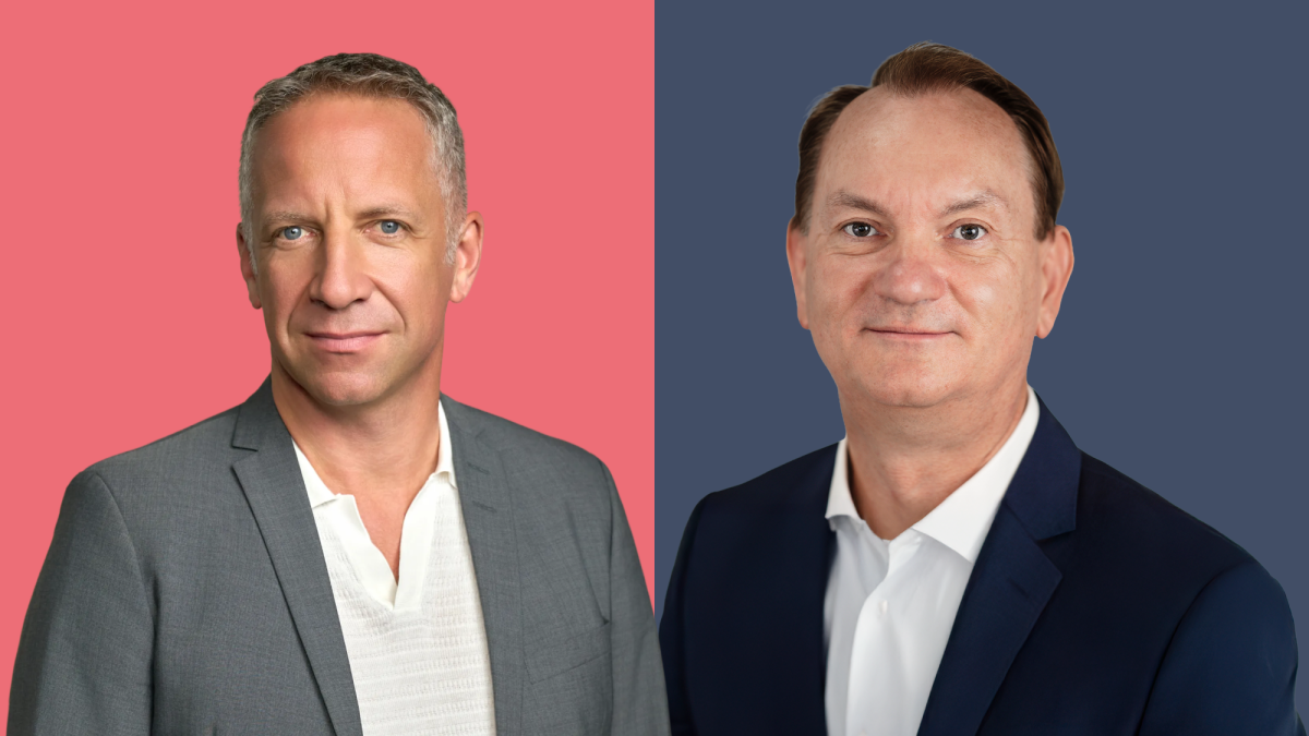 Norbert Porazik, Geschäftsführer der Fonds Finanz, und Guntram Schloß, Vorstandsvorsitzender der Apella AG