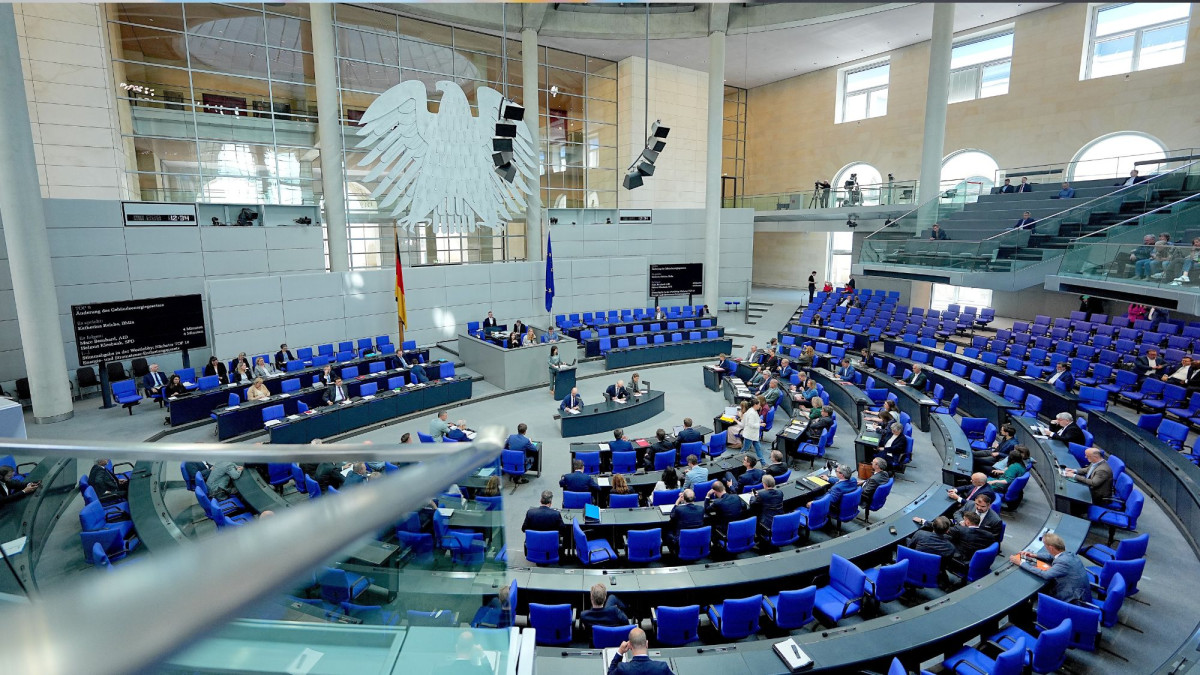Plenarsaal Bundestag