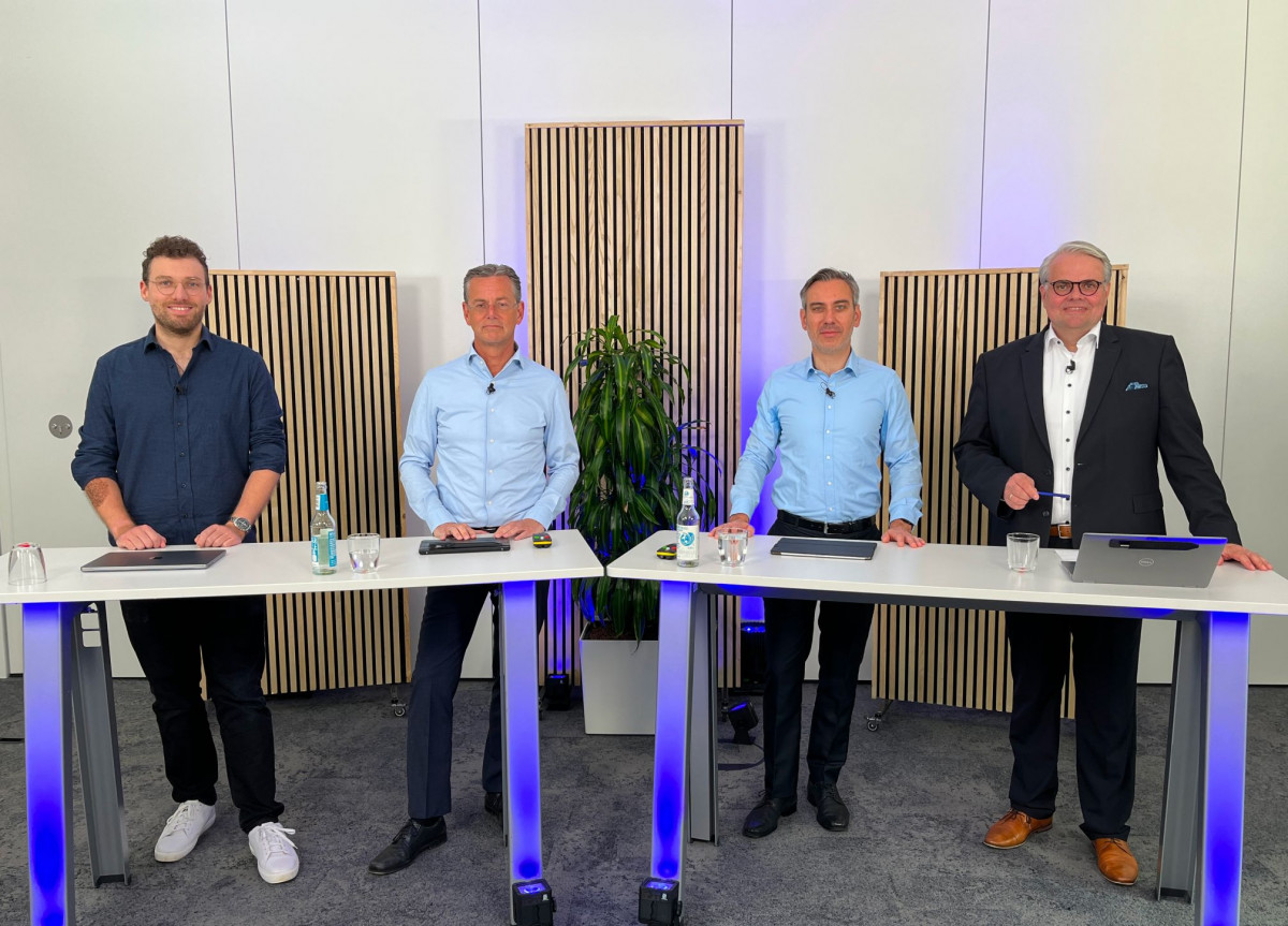 DA-Direkt-Vorstände bei Pressegespräch