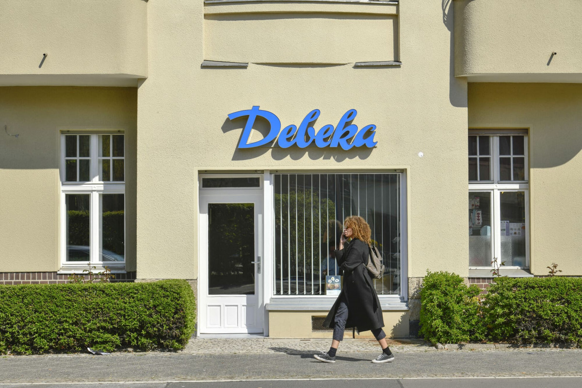 Blick auf eine Debeka-Filiale in Berlin