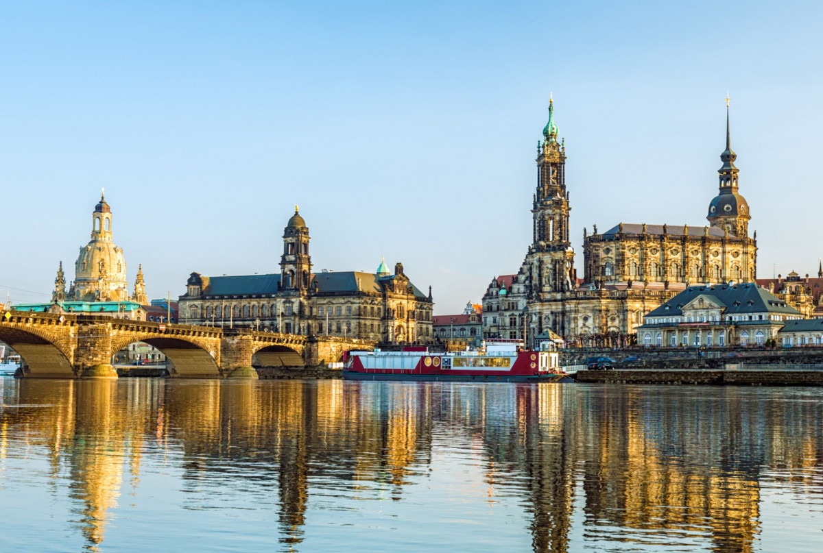 Panorama von Dresden