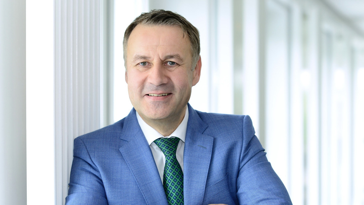 Eberhard Sautter, Vorstandsvorsitzender der Hanse Merkur