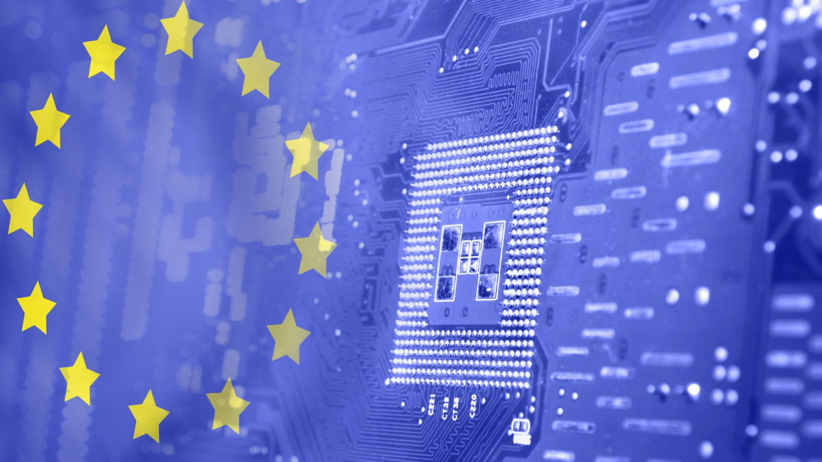 Die EU Flagge