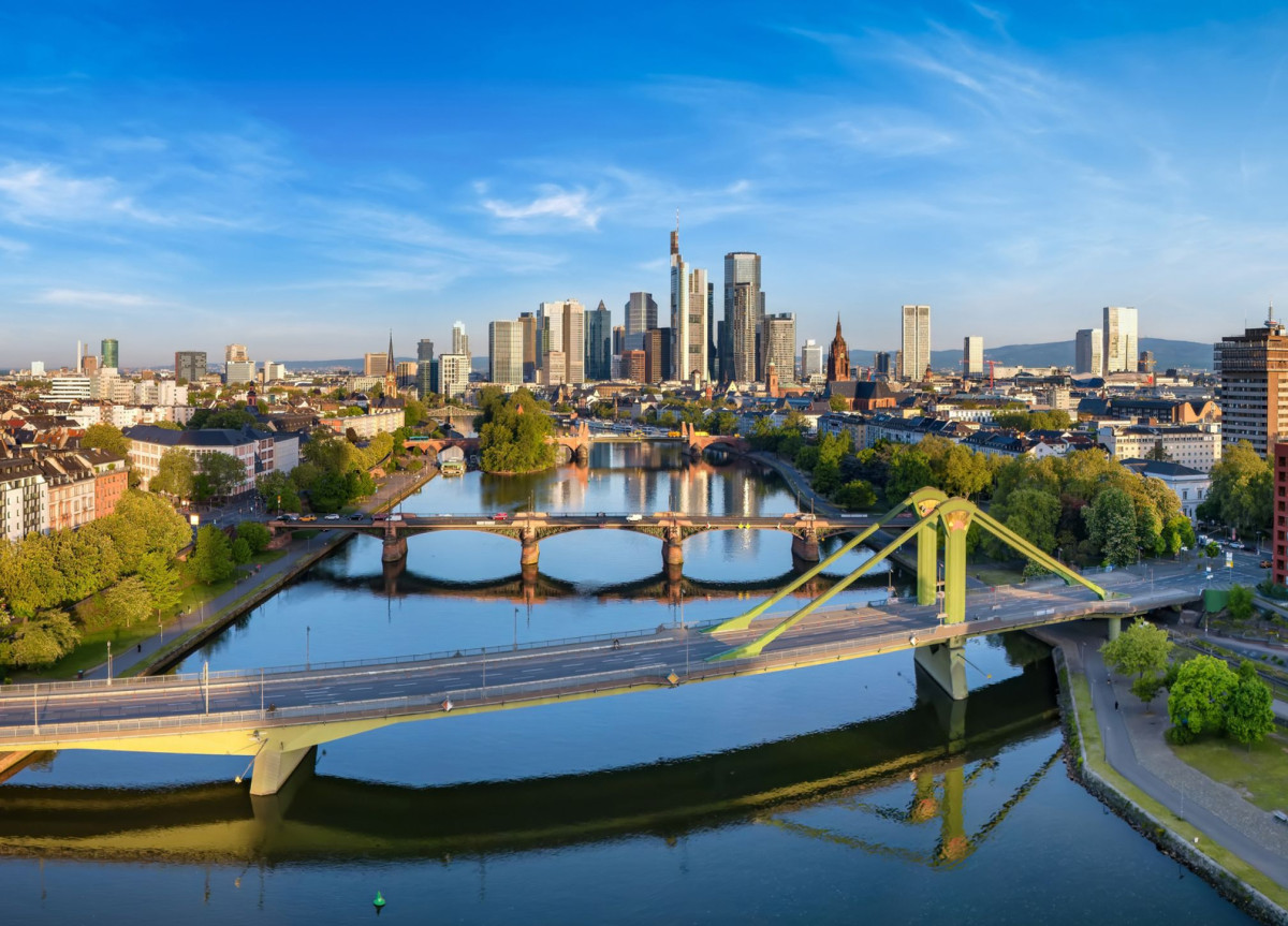 Panorama von Frankfurt am Main