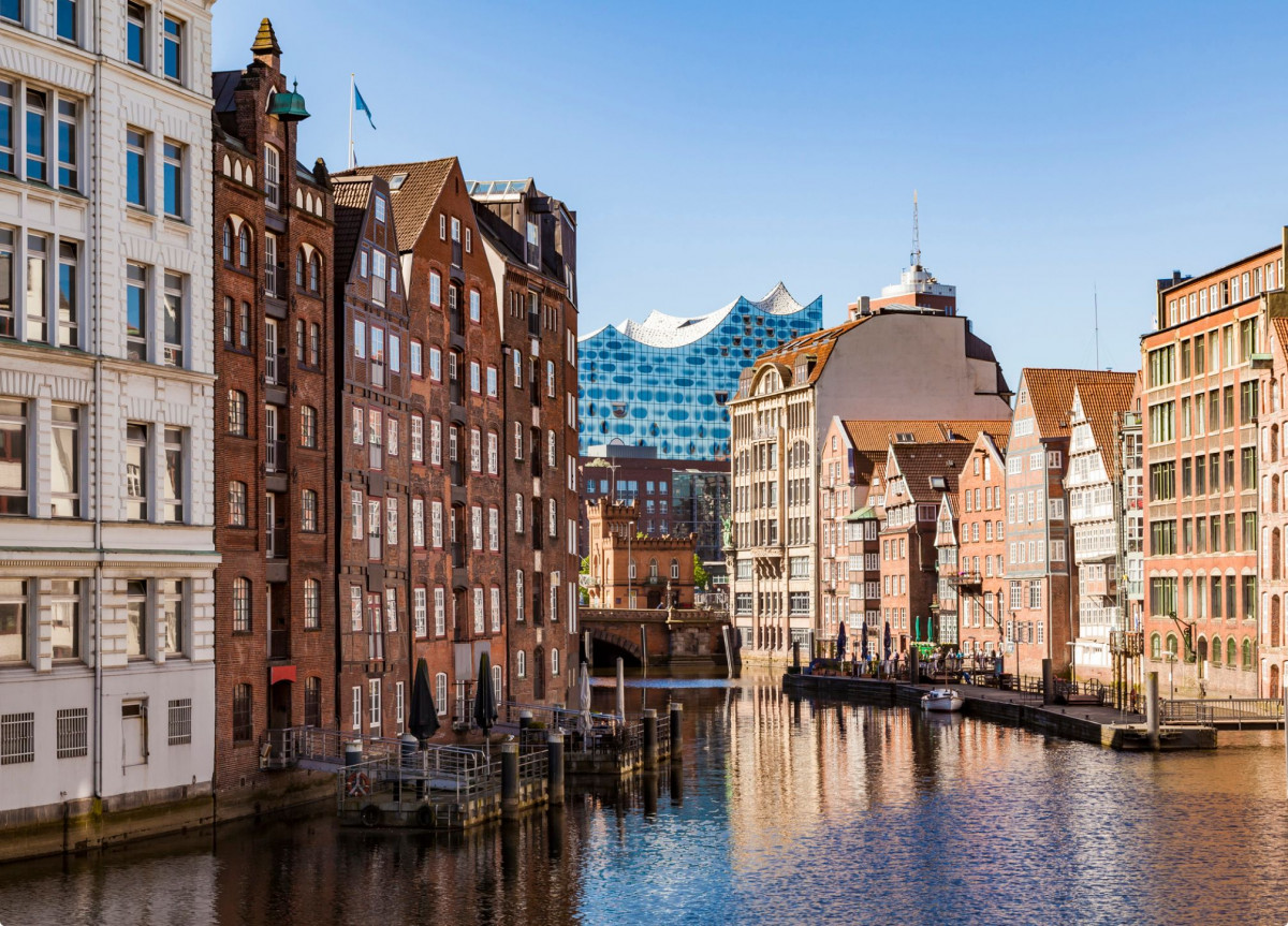 Kanal in Hamburg