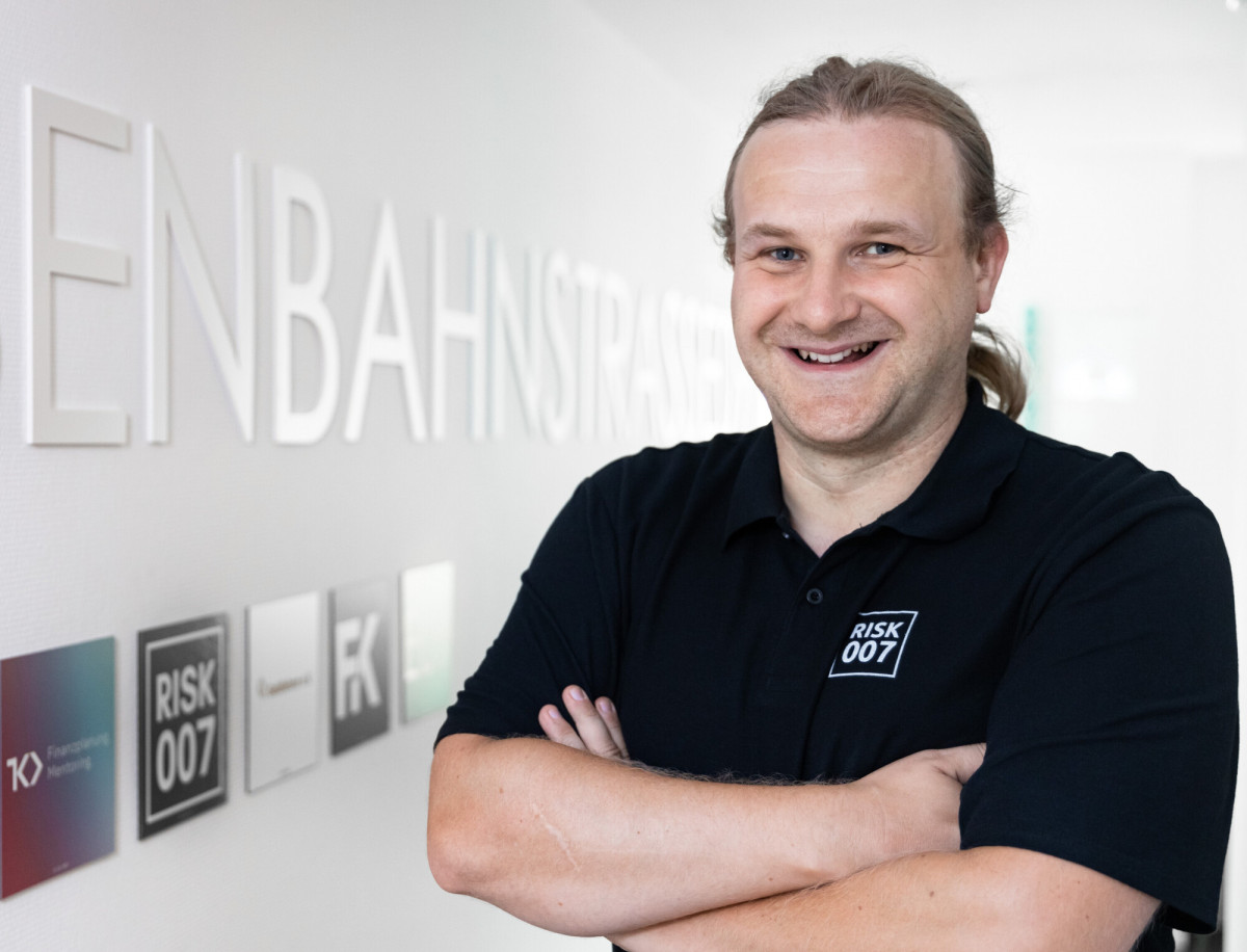 Markus Haybach, Geschäftsführer des Leipziger Maklerunternehmens RISK007