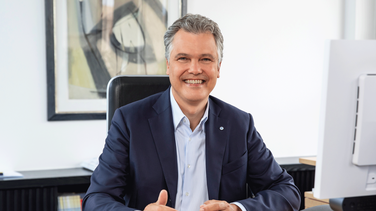Herbert Schneidemann, Vorstandsvorsitzender der Bayerischen