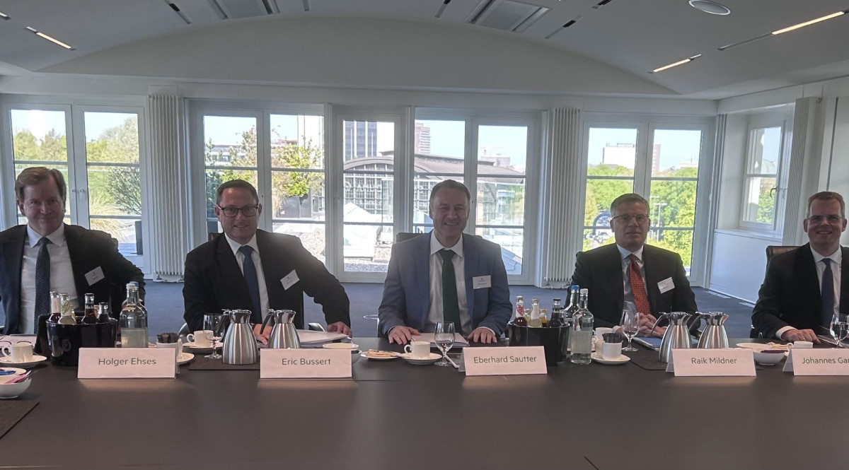 Der Vorstand der Hanse Merkur.