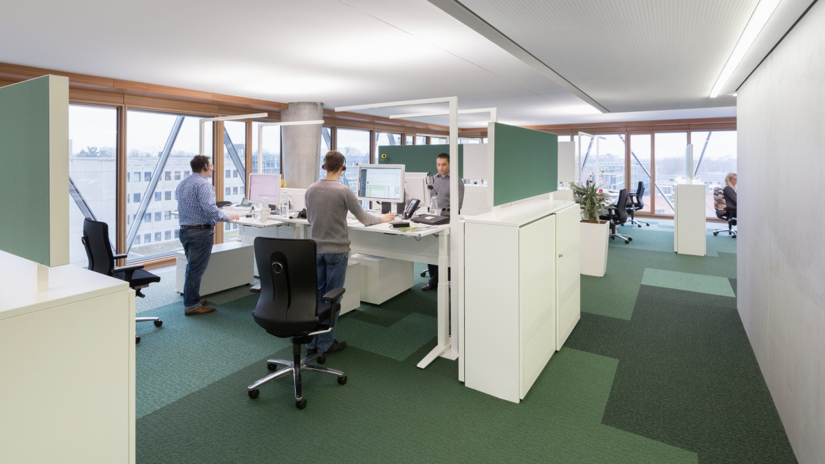 Blick in ein LVM-Büro
