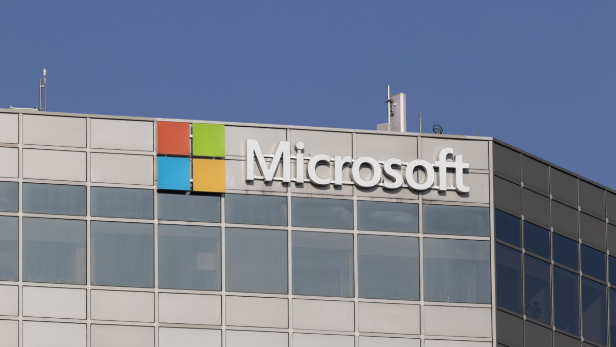 Microsoft-Firmenschriftzug