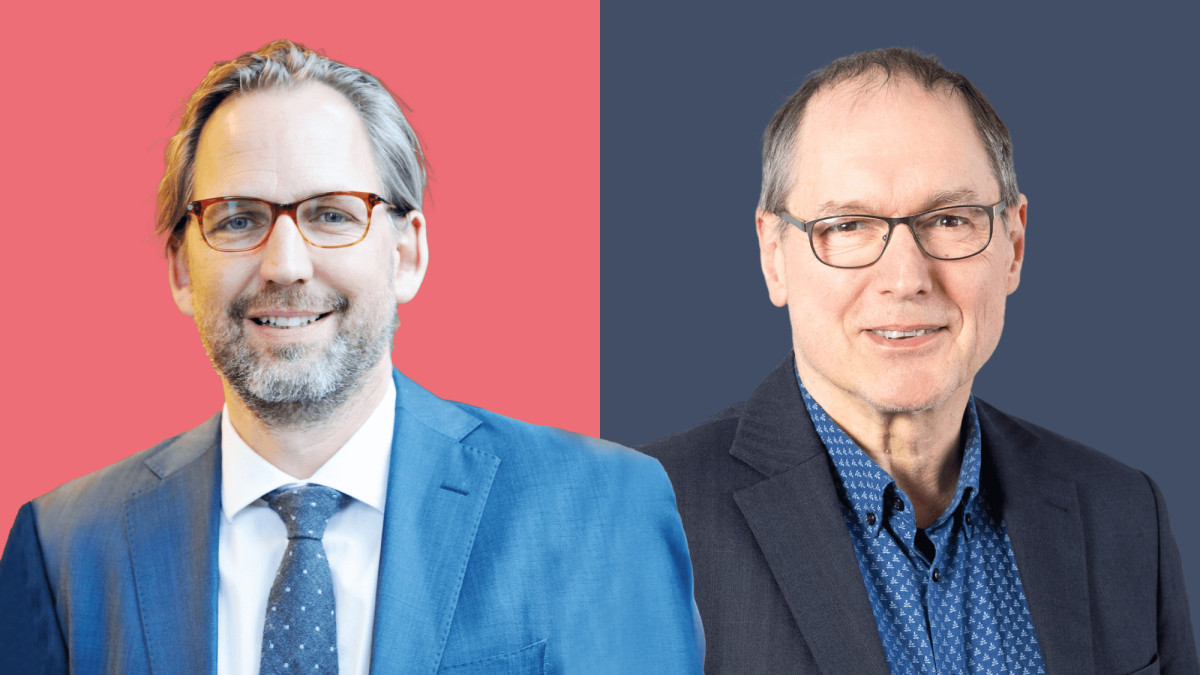 Votum-Vorstand Martin Klein und Christian Gülich vom BdV