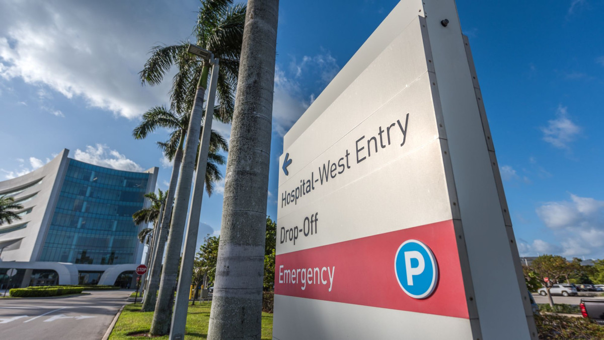 Krankenhaus im Urlaubsland