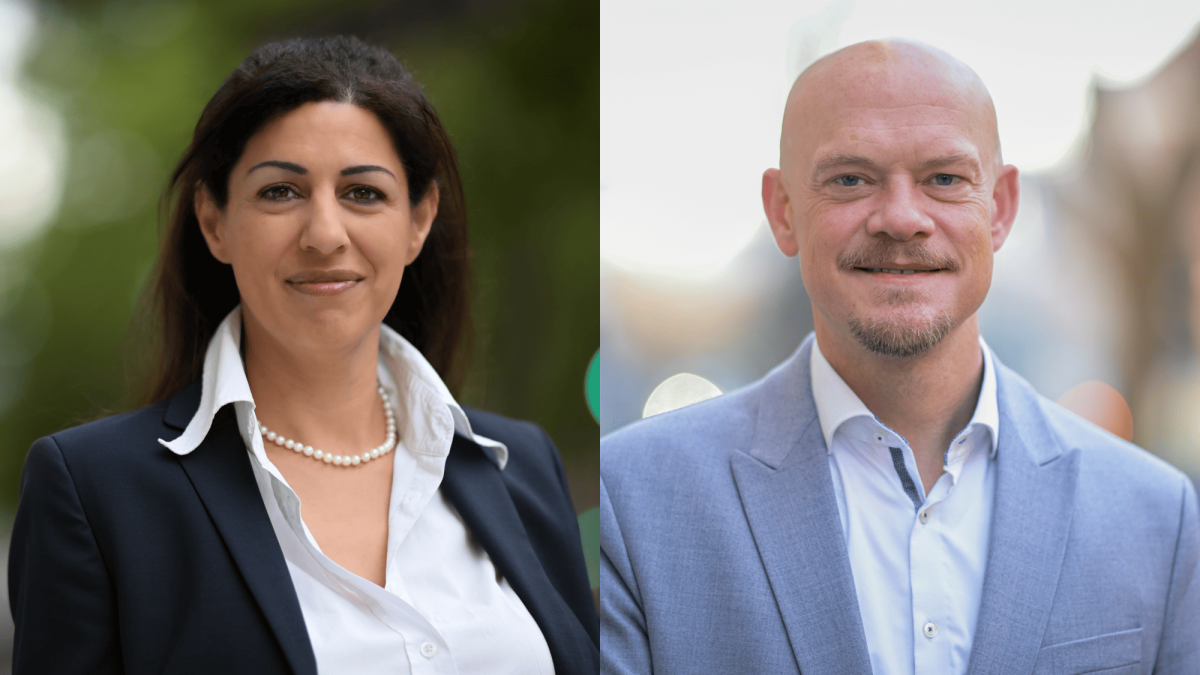 Nadine Lauser und Per Protoschill, Vorsorge-Experten der Stuttgarter,