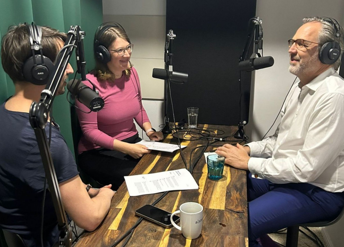 Martin Klein im lachsblau-Podcast