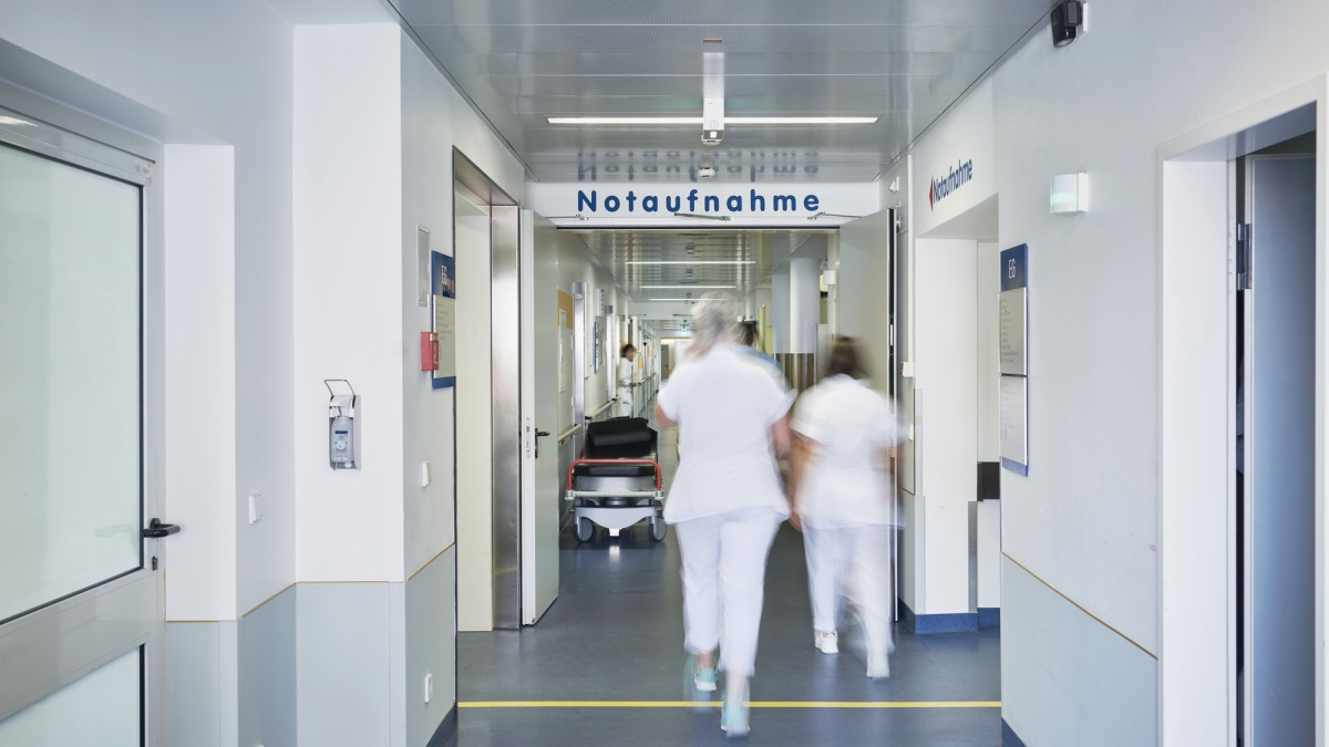 Notaufnahme im Krankenhaus