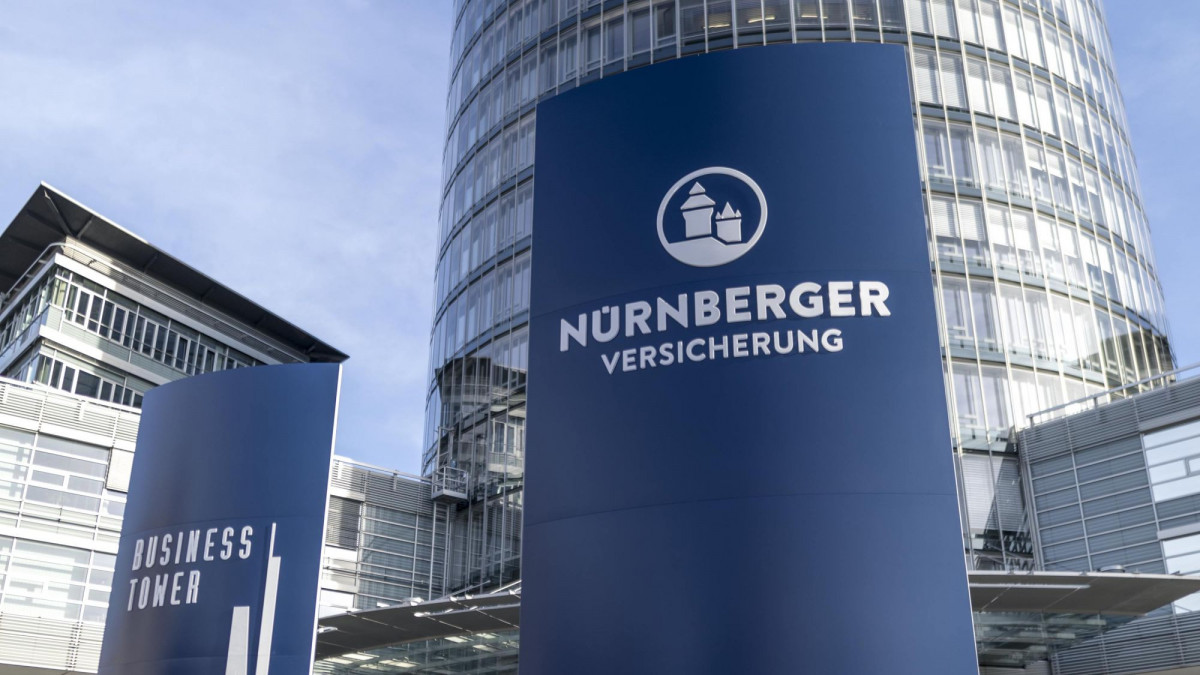 Außenansicht der Nürnberger Generaldirektion