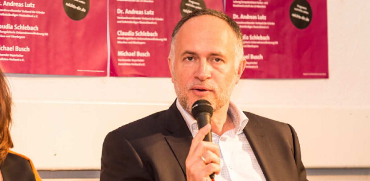 Befürchtet eine übermäßige finanzielle und bürokratische Belastung für viele Selbstständige: Dr. Andreas Lutz, Vorstandsvorsitzender des VGSD.