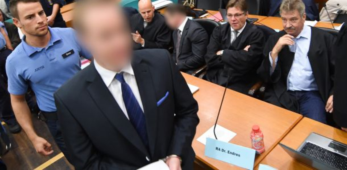 Jonas K., im September 2015 beim Gerichtsverfahren im Frankfurter Landgericht. Seine Revision wurde nun vom BGH verworfen.