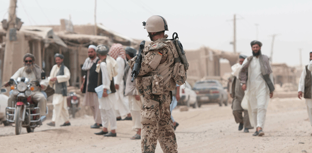 Soldat in Afghanistan