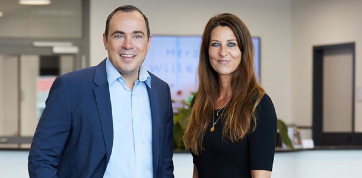 Thomas Vogel & Stephanie Adolpffs. Bild: AdmiralDirekt