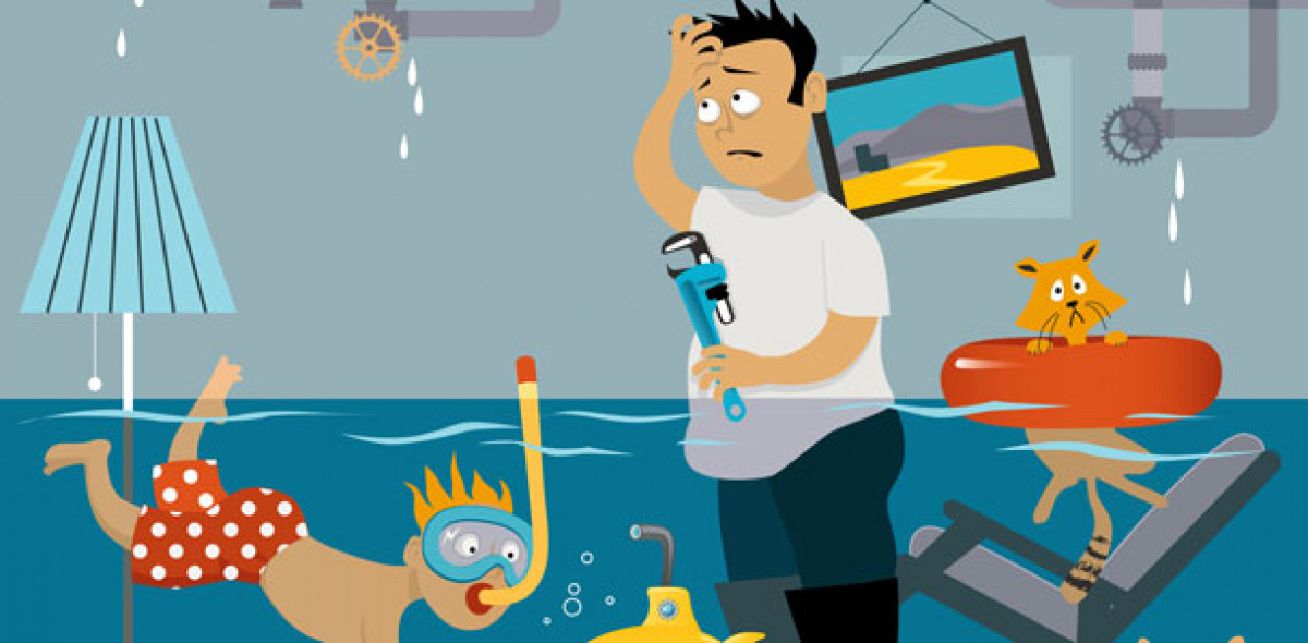 Überschwemmung_Hausrat_Wohngebäude_Schlamm_Keller