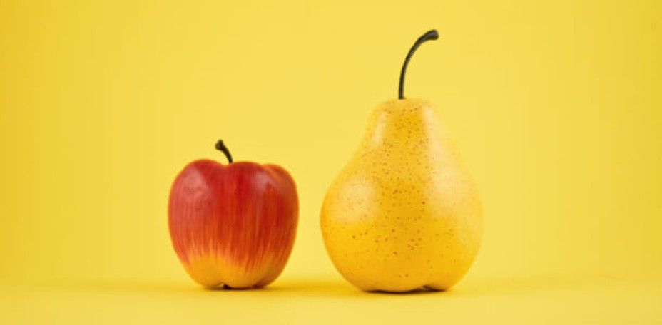 Äpfel oder Birnen – Einmalzahlung oder Rente? Bild: Betka82