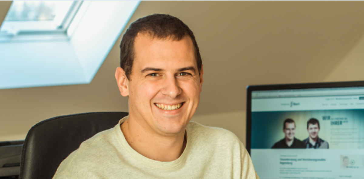 Versicherungsmakler Tobias Bierl. Bild: Privat