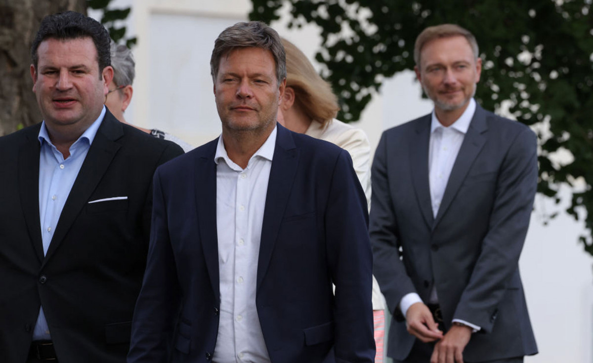 Hubertus Heil, Robert Habeck, Christian Lindner