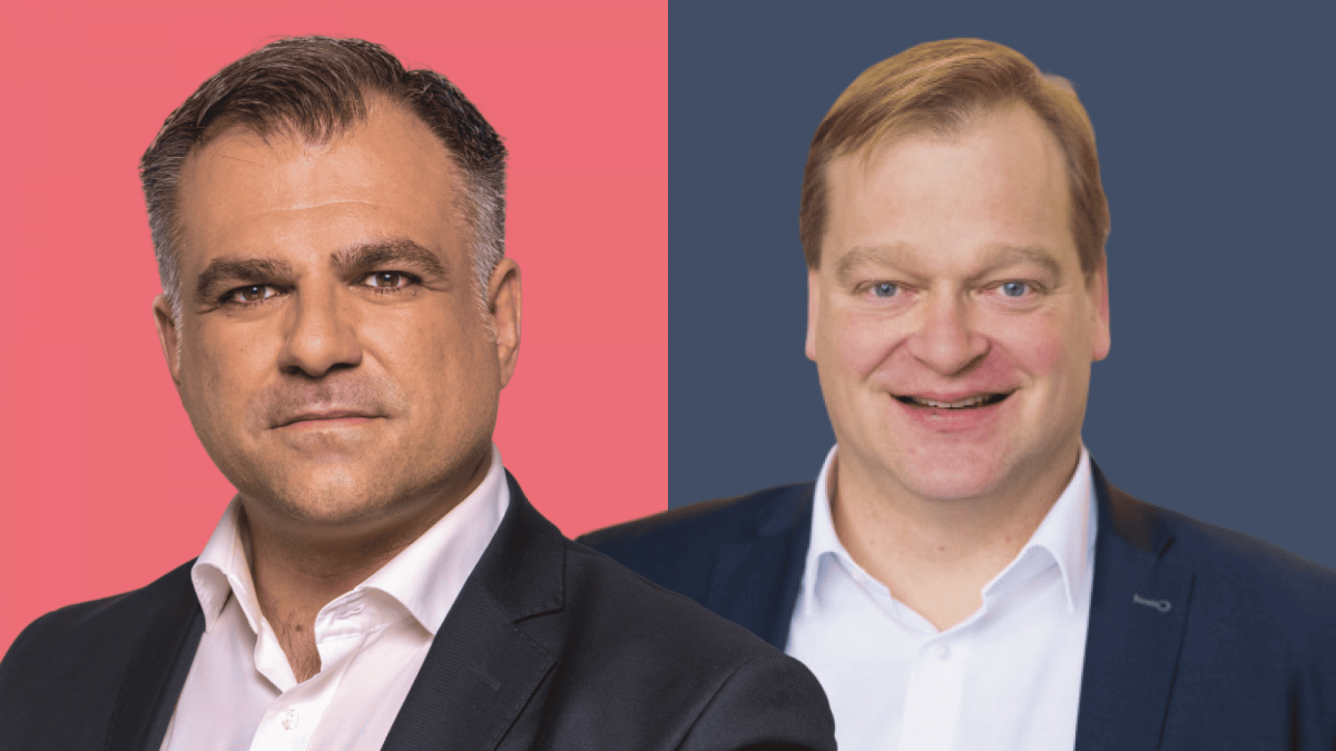 SPD-Gesundheitsexperte Christos Pantazis und Albert Stegemann, stellvertretender Unionsfraktionschef