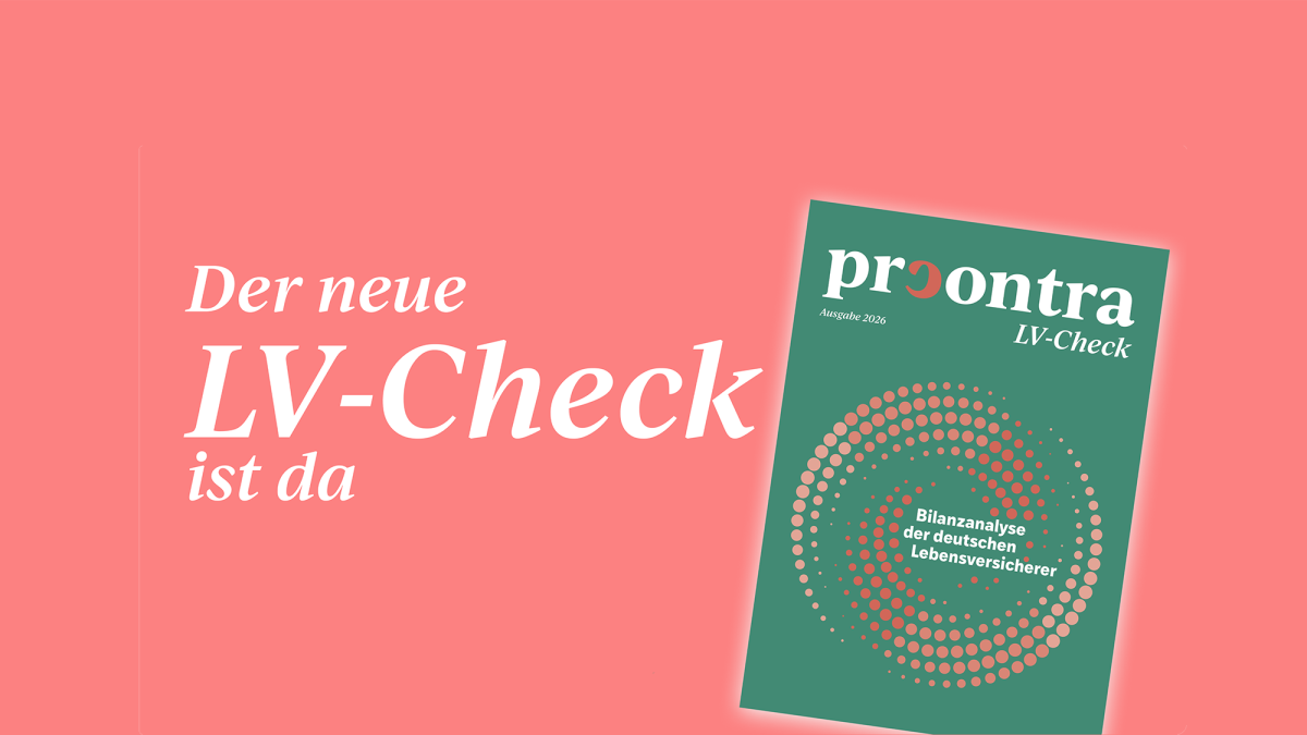 Der neue procontra LV-Check 2026 ist verfügbar