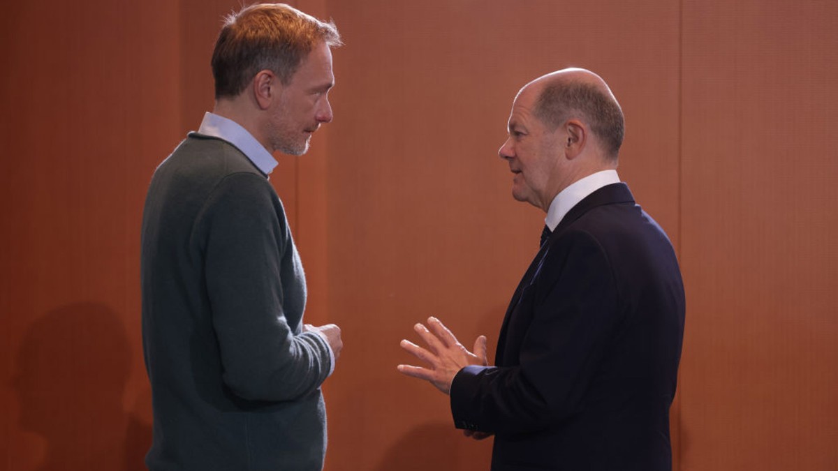 Christian Lindner und Olaf Scholz