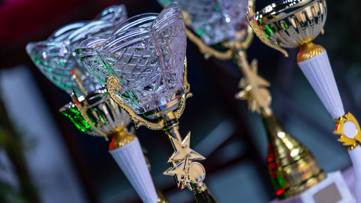 Pokale für Gewinner