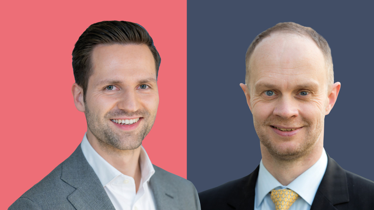 Moritz Schumann, stellvertretender GDV-Hauptgeschäftsführer, und Prof. Dr. Michael Ortmann