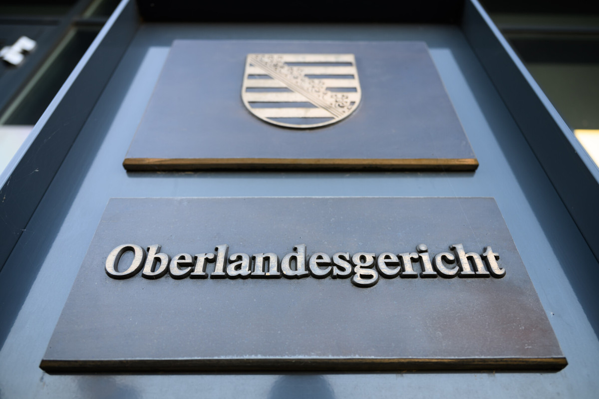 Schild „Oberlandesgericht“