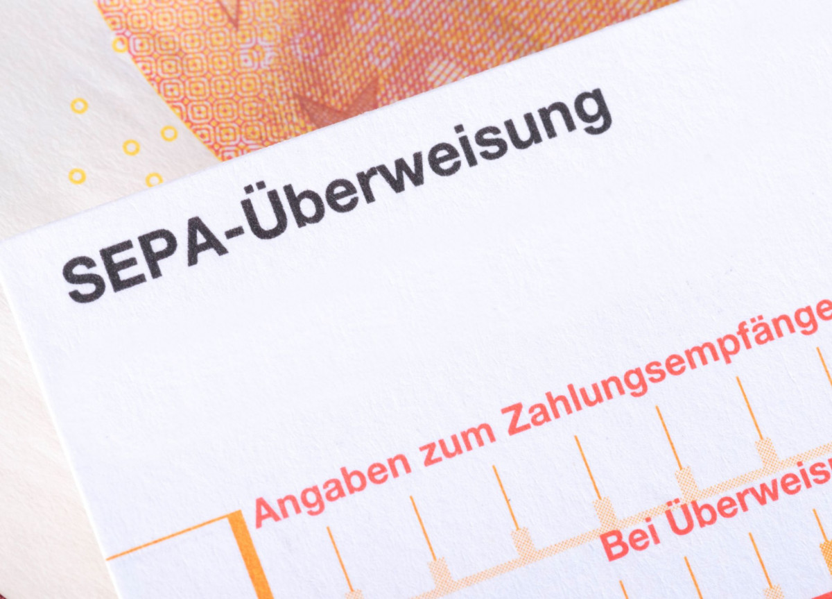 Sepa-Überweisungsträger