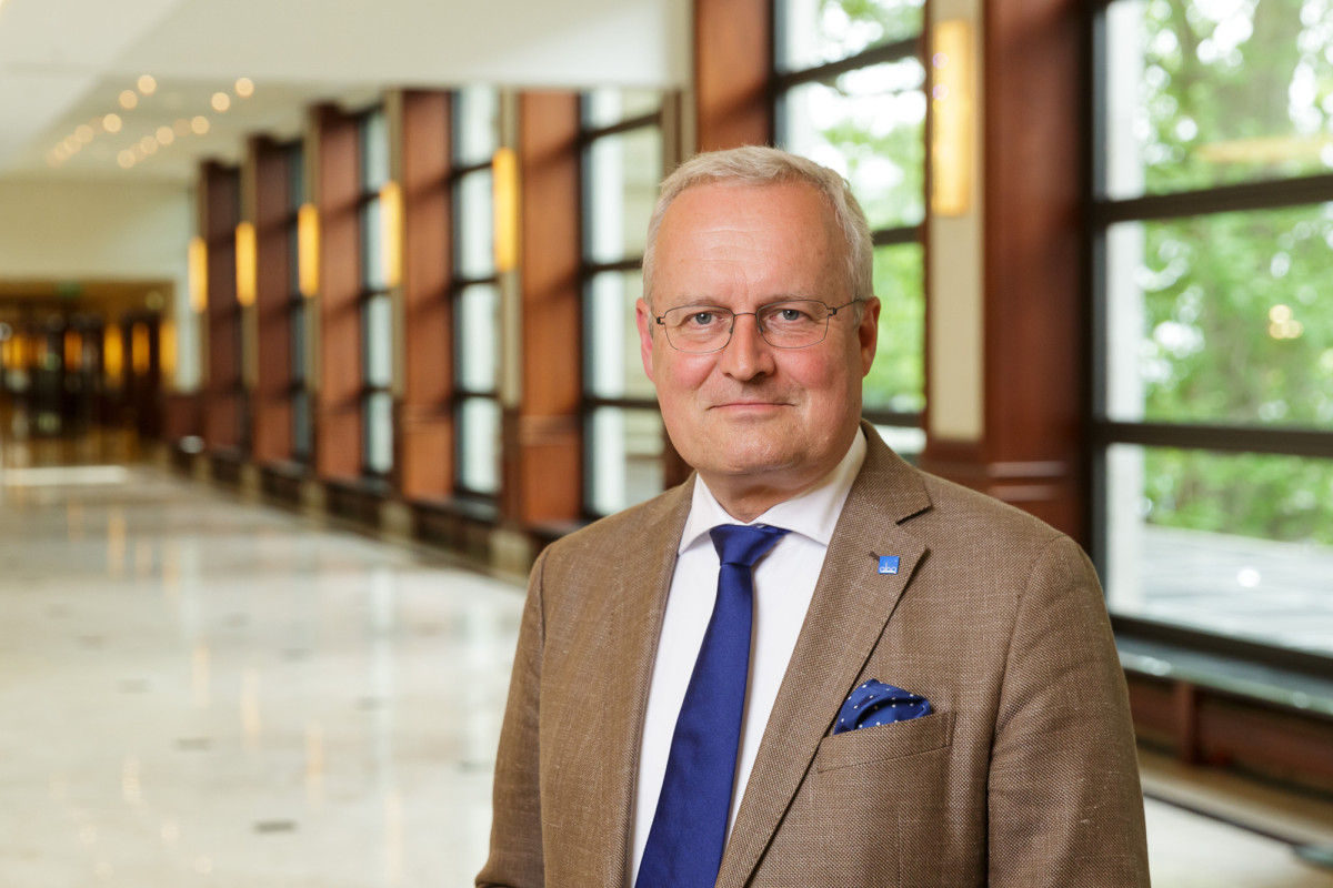 aba-Geschäftsführer Klaus Stiefermann