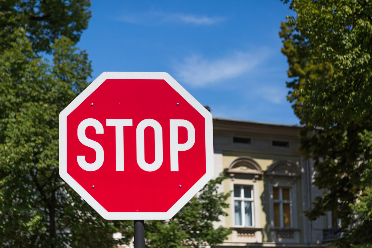 Stop-Schild