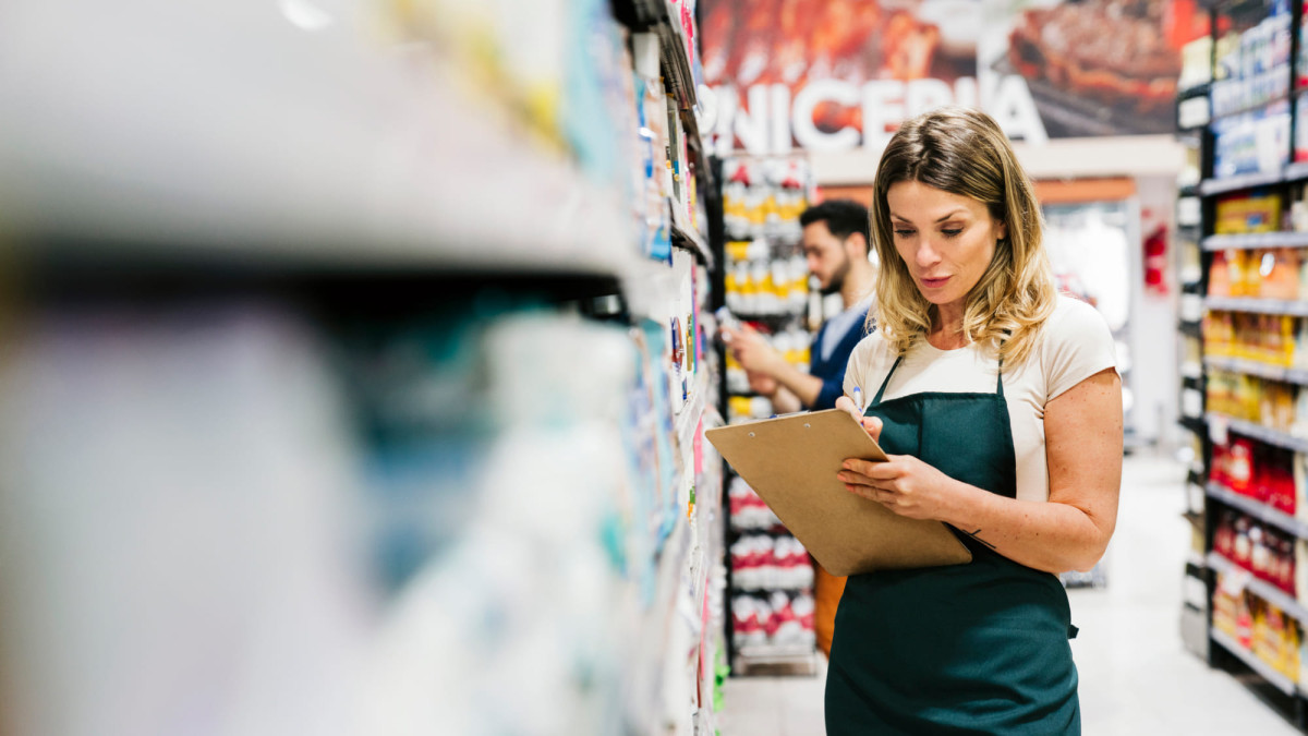 Mini- und Midi-Job im Supermarkt