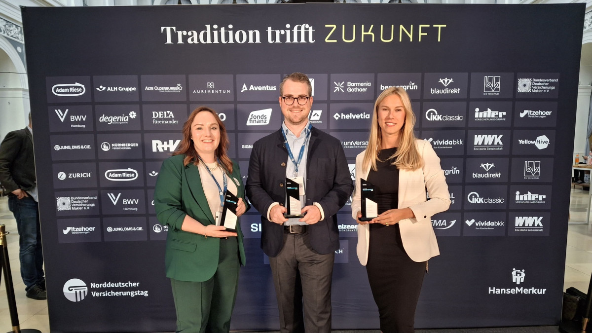 Transformer-Award auf dem Norddeutschen Versicherungstag