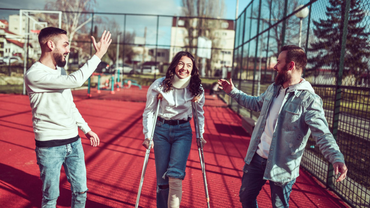 Verletzt auf dem Sportplatz