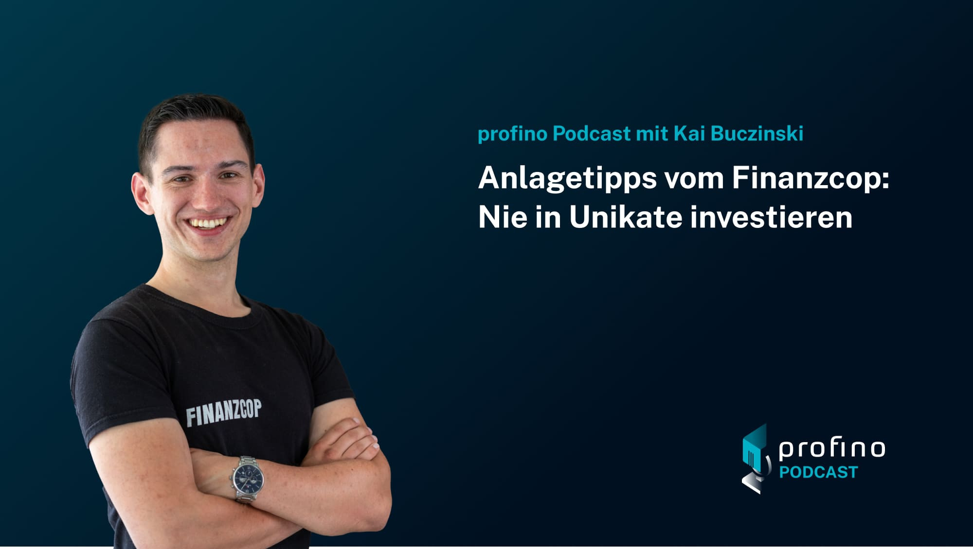 Thumbnail für die profino Podcast mit Kai Buczinski